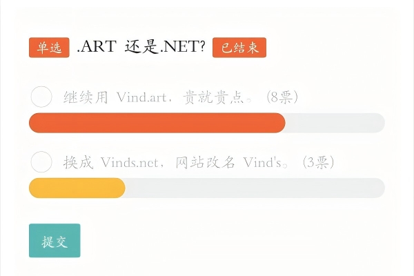 关于域名的选择结果
